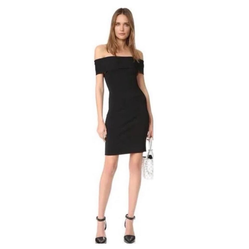 T by Alexander Wang Off the shoulder Bandage mini dress